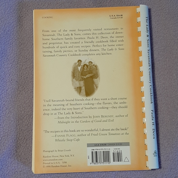 Paula Deen Recipe Cookbook - Picture 2 of 3